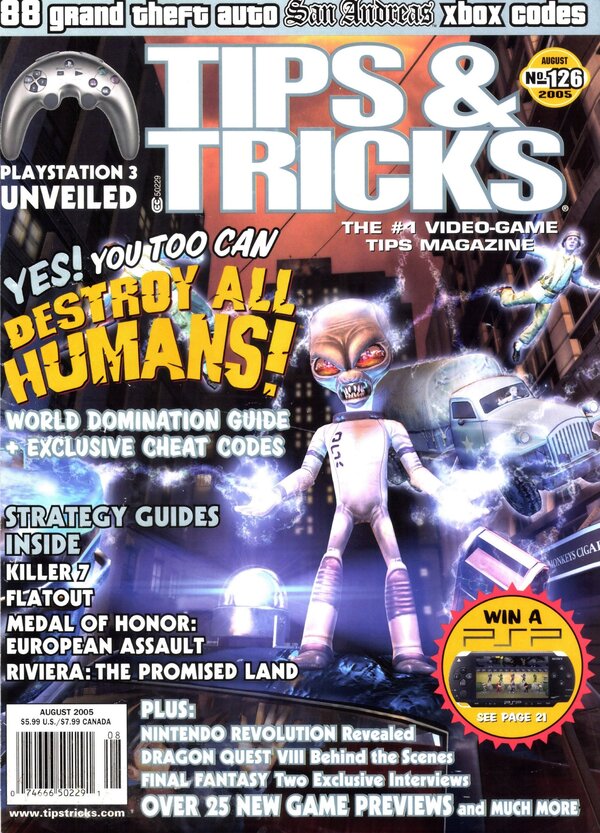Tips & Tricks Issue 126 (August 2005) cover